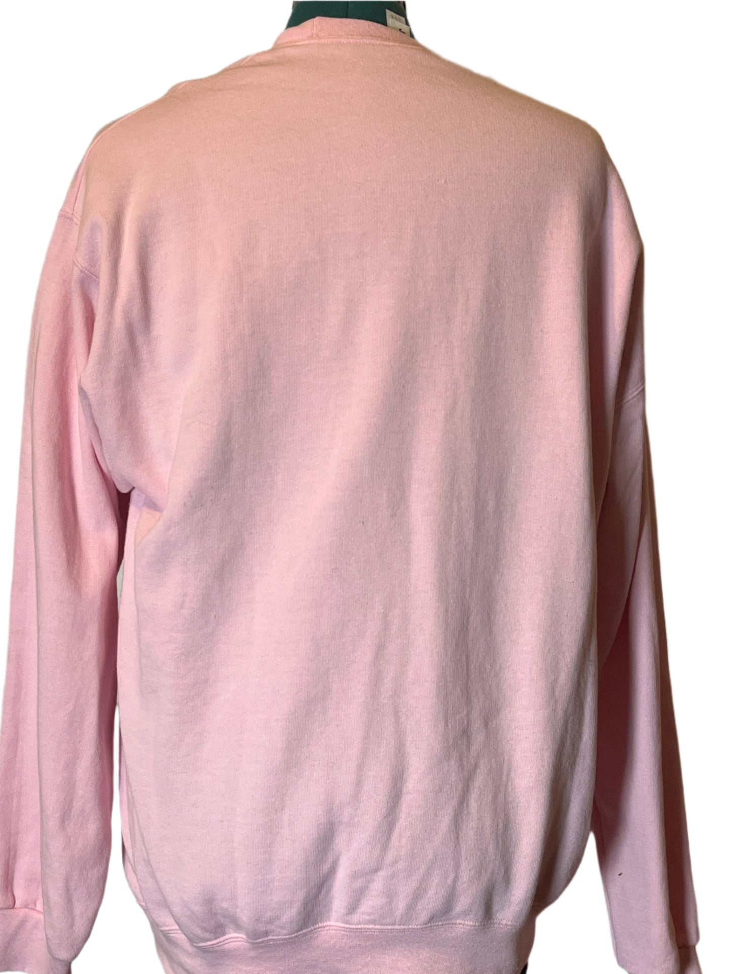 Jersees Groovy Babe Casual Pink Sweatshirt (Size Large)