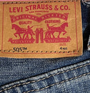 Boys 3-4 years old Levi’s blue washed Jeans(size regular 4)