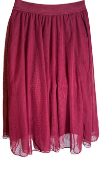 Torrid Burgundy Circle Style (size 2XL) skirt