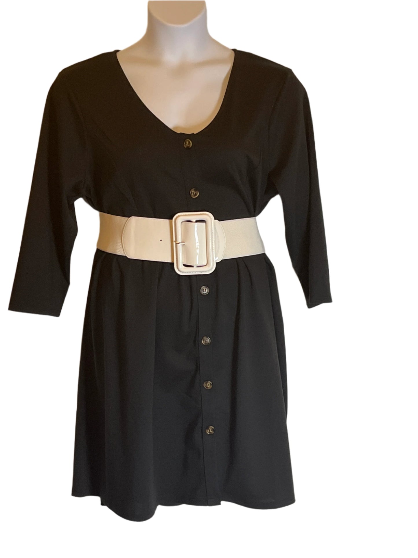 Black Casual dress 2x From NY Collection