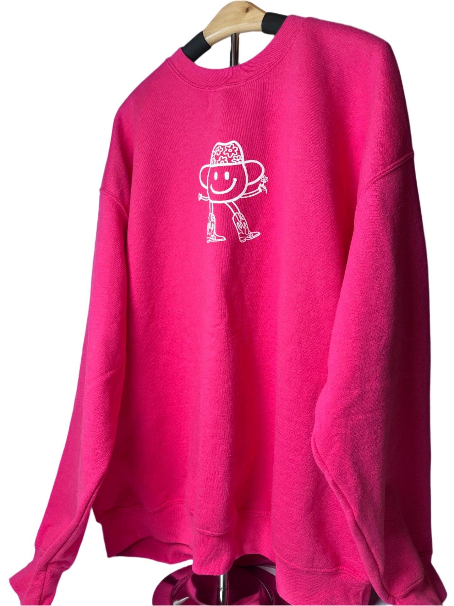 Sudadera XL rosa preciosa