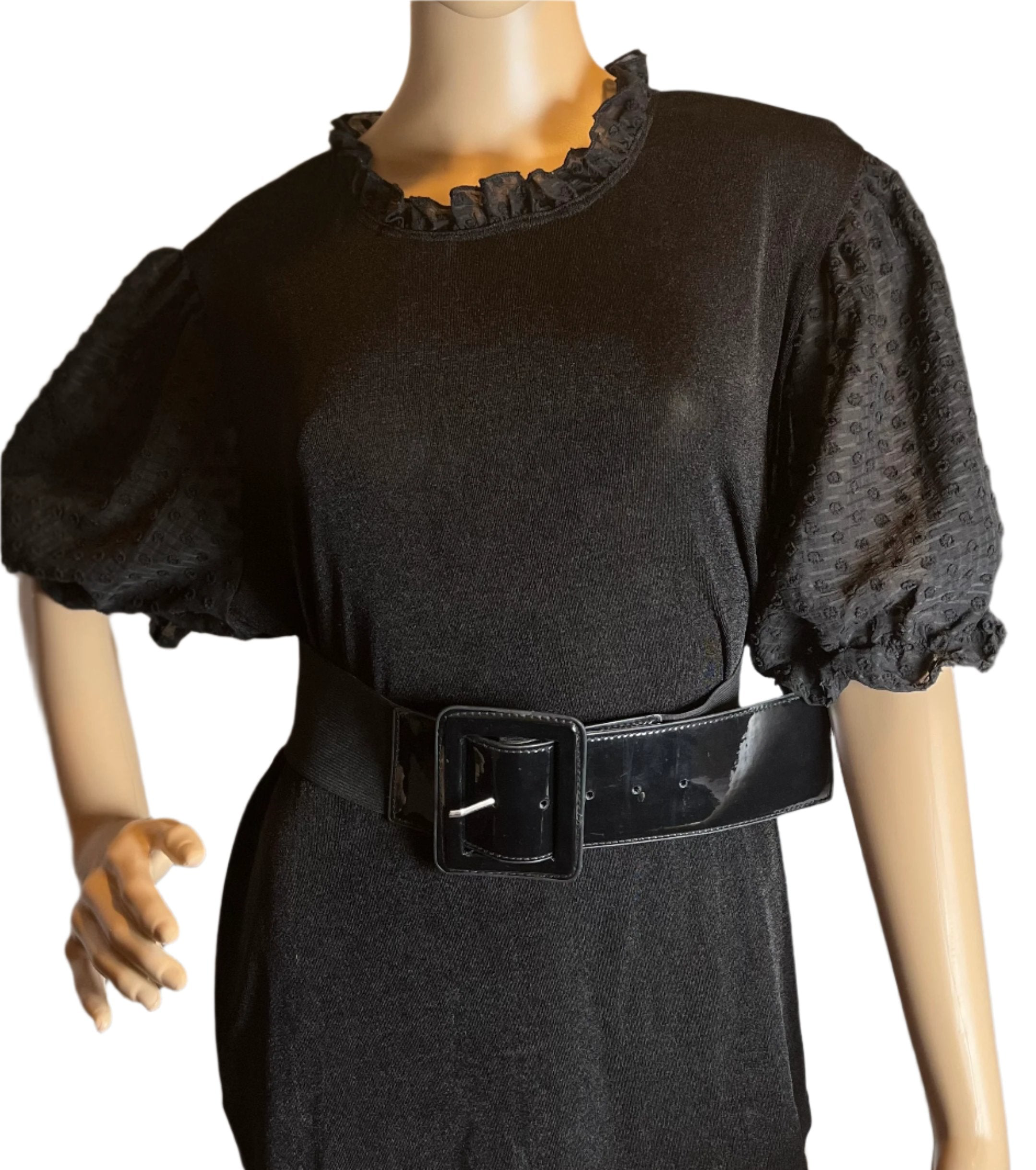 2XL stylish black shirt by Alice Bleu