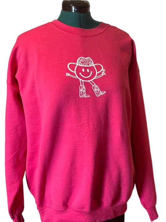 Sudadera XL rosa preciosa