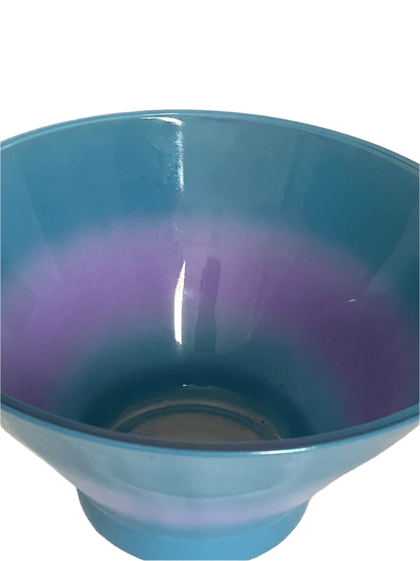 Serving-Multicolored Large Bowl Glass