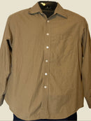 Banana Republic Men’s Brown Buttoned Shirt (Size Small)