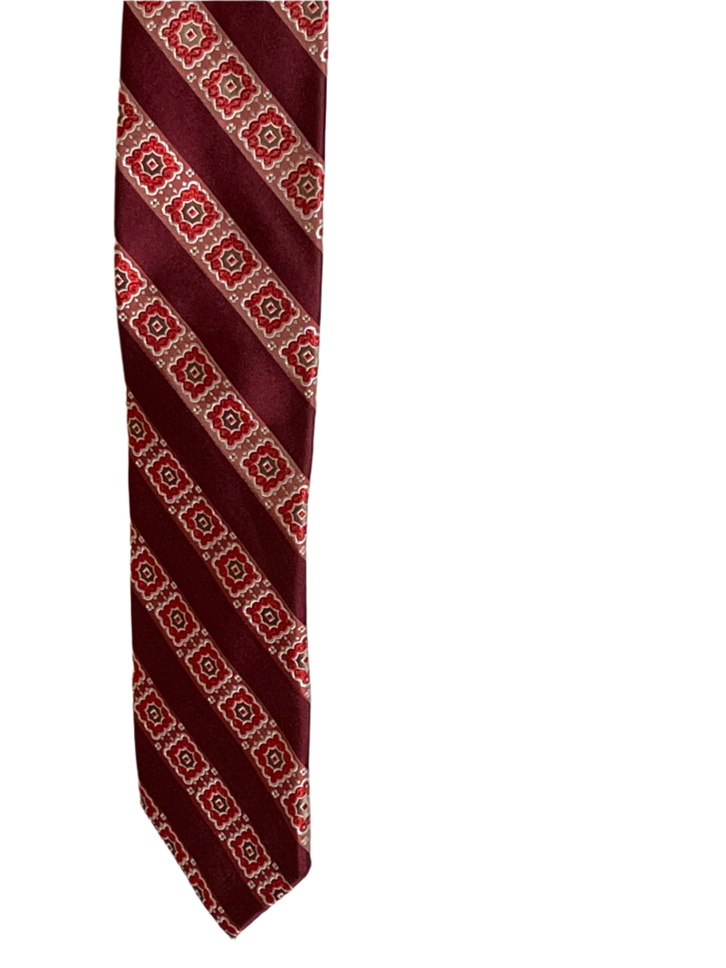 Paul Frederick Burgundy Necktie