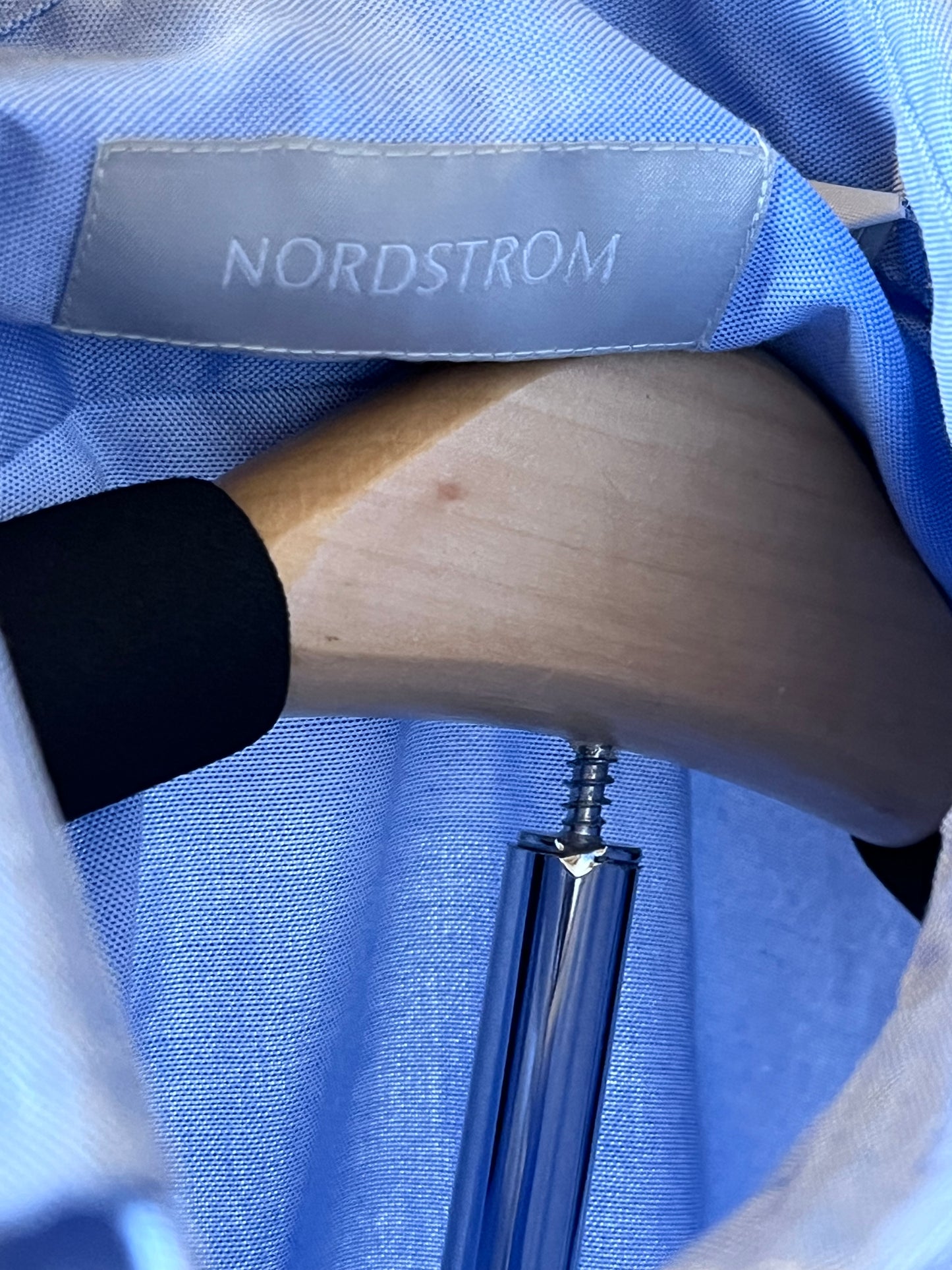 Chemise à manches longues bleu clair pour garçon Nordstrom (taille 12)