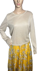 Shimmery (Gold) Color- beautiful Gap (Size L) Pull Over Shirt