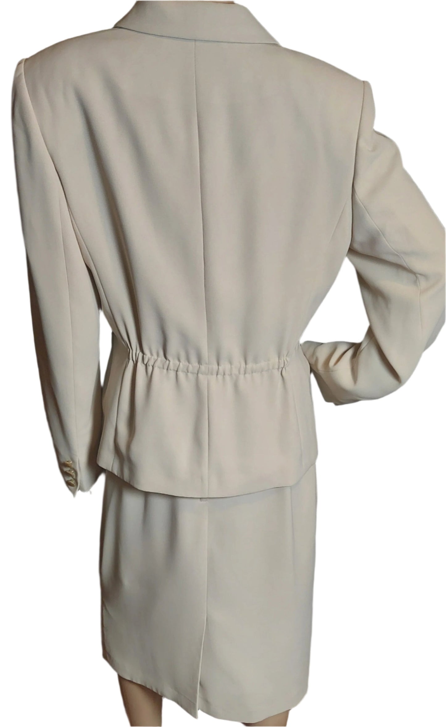 John Meyer Beige Skirt Suit(size 12)