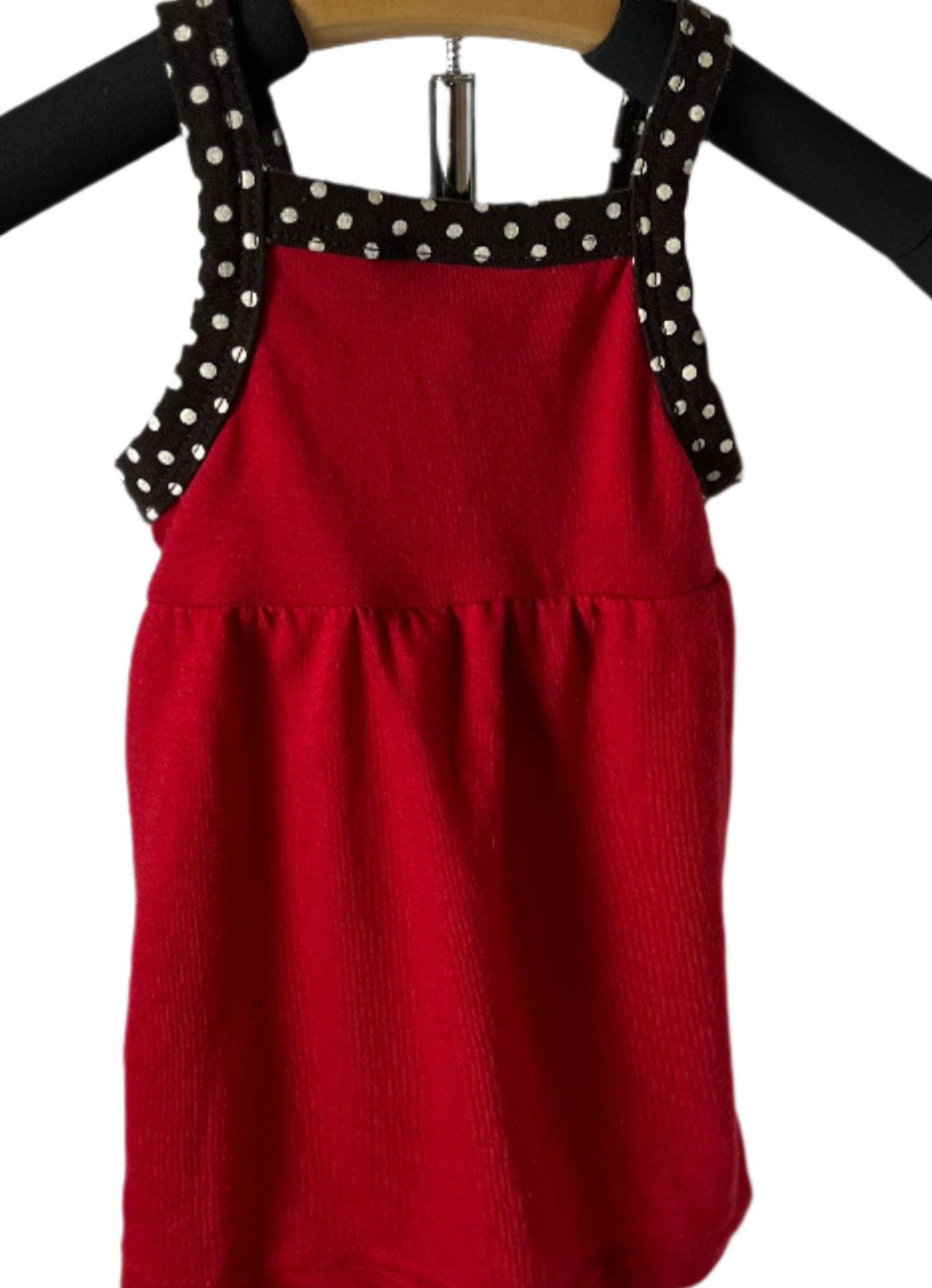 Little Lass Red/black dress (3-6mos.)