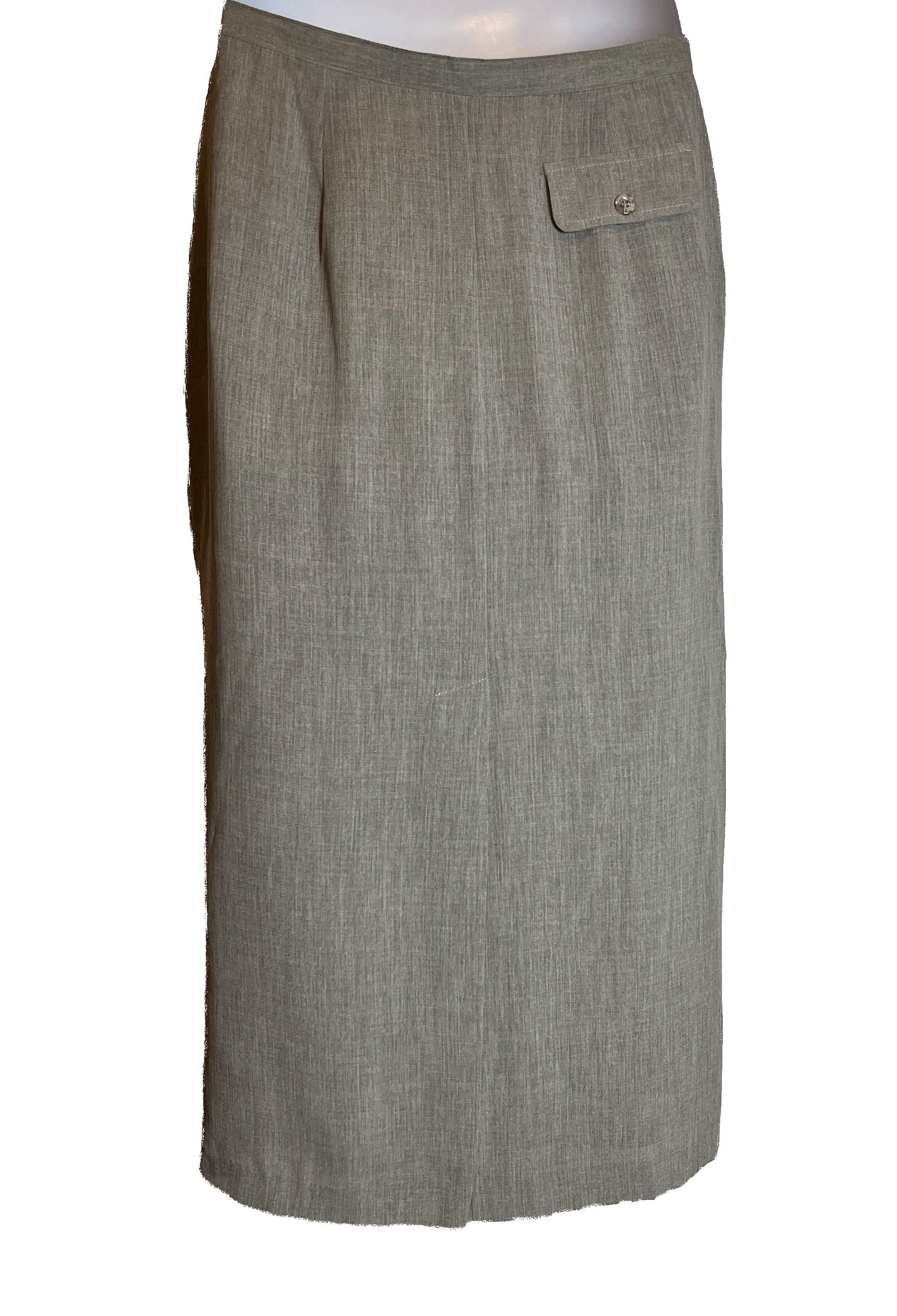 Deane & White Gray Pencil Skirt(size 14)