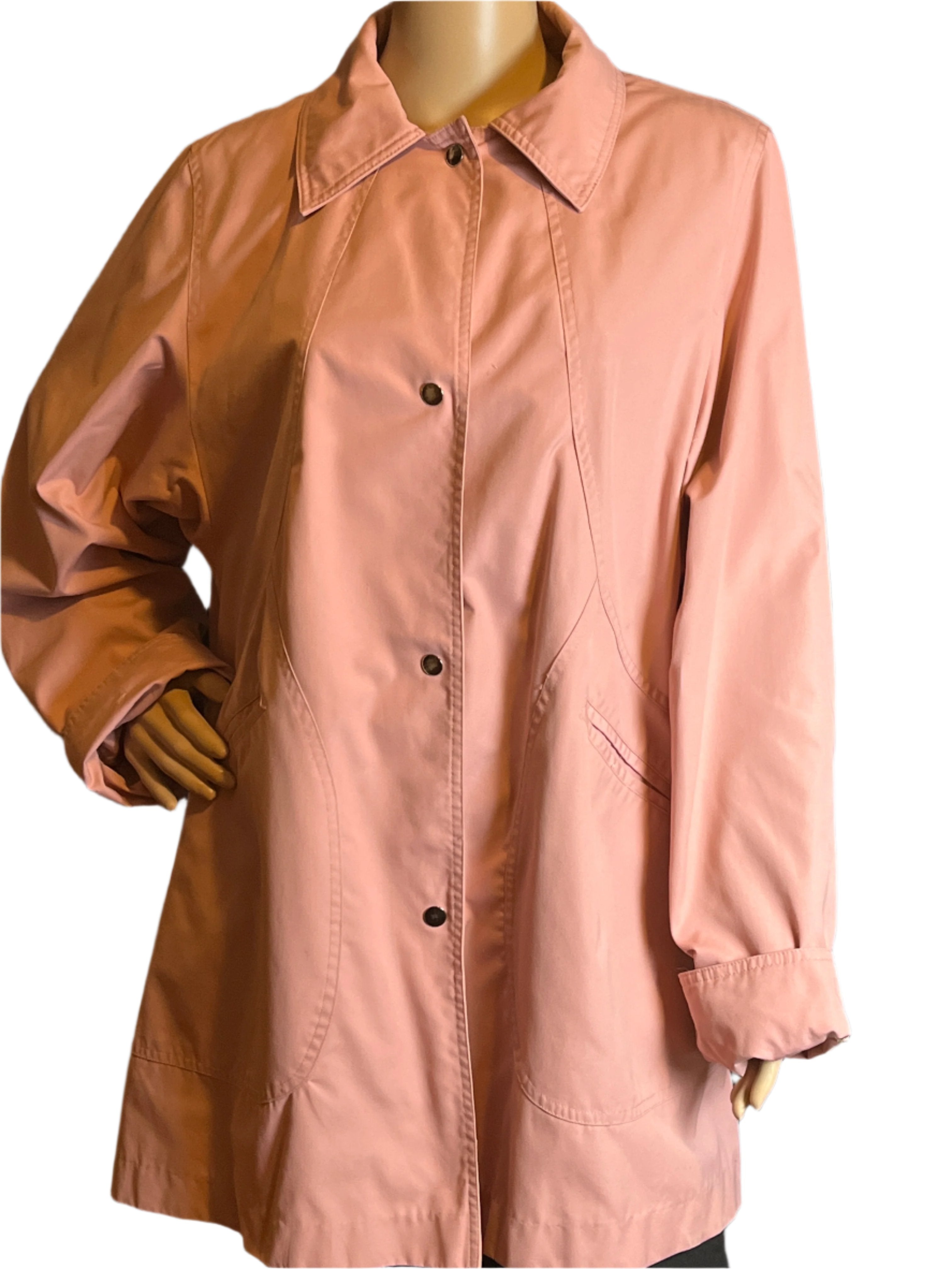 Pink Lined Jacket from Saxton Hall (Size 15/16)