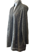 Avenue Gray Loose Woven Cardigan (Size 22/24)