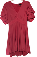 Stylish Fit and Flare Pink dress by 1.State (Size Medium)