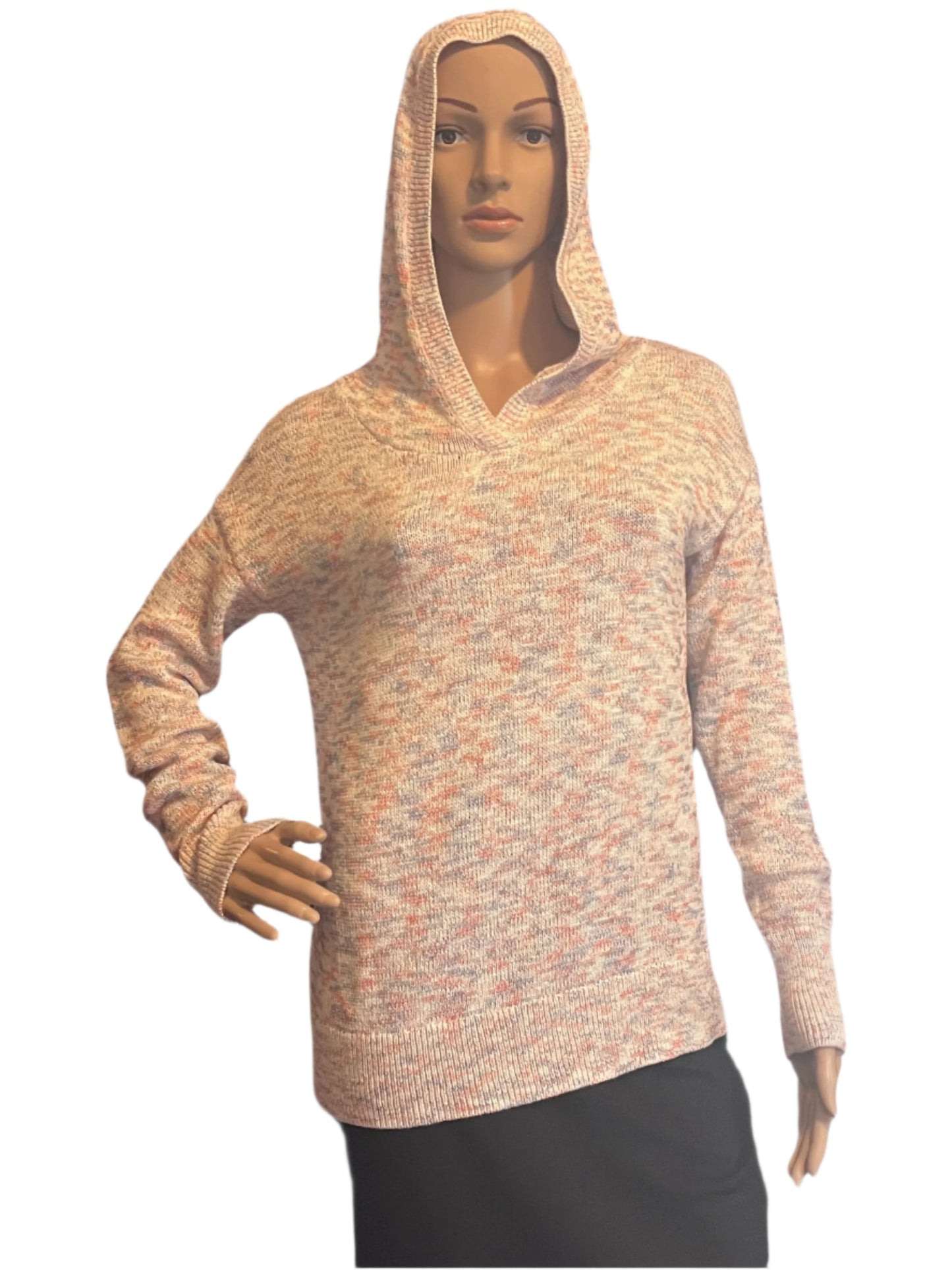 Gap Hoodie Style Pink Long Sleeves Pull Over Sweater (Size XS)