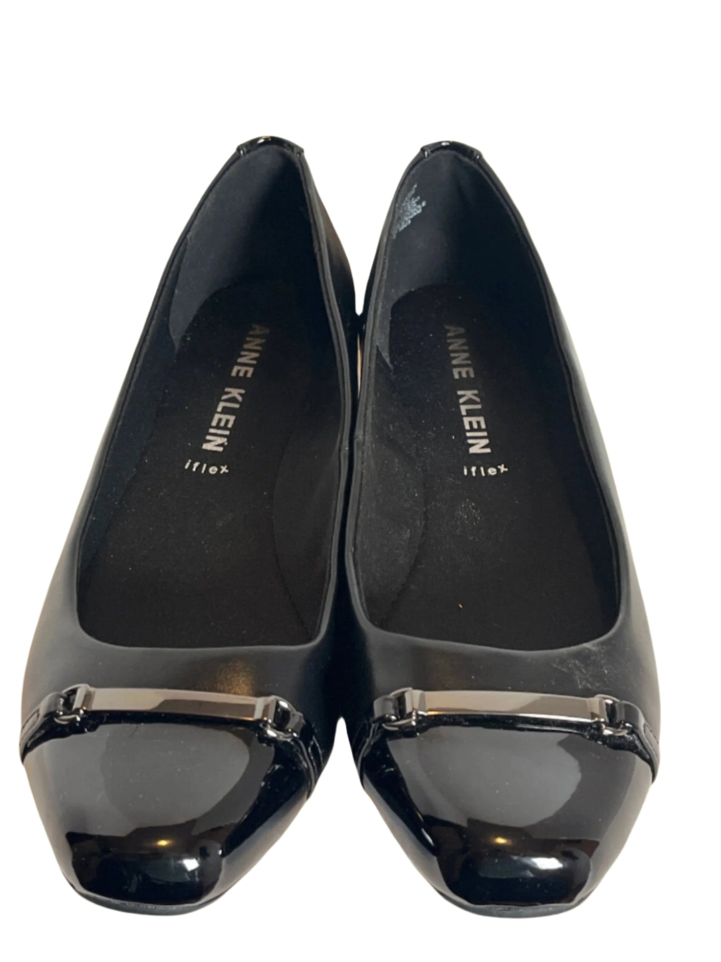 Ann Klein IFlex Black Loafer Dressy Shoes