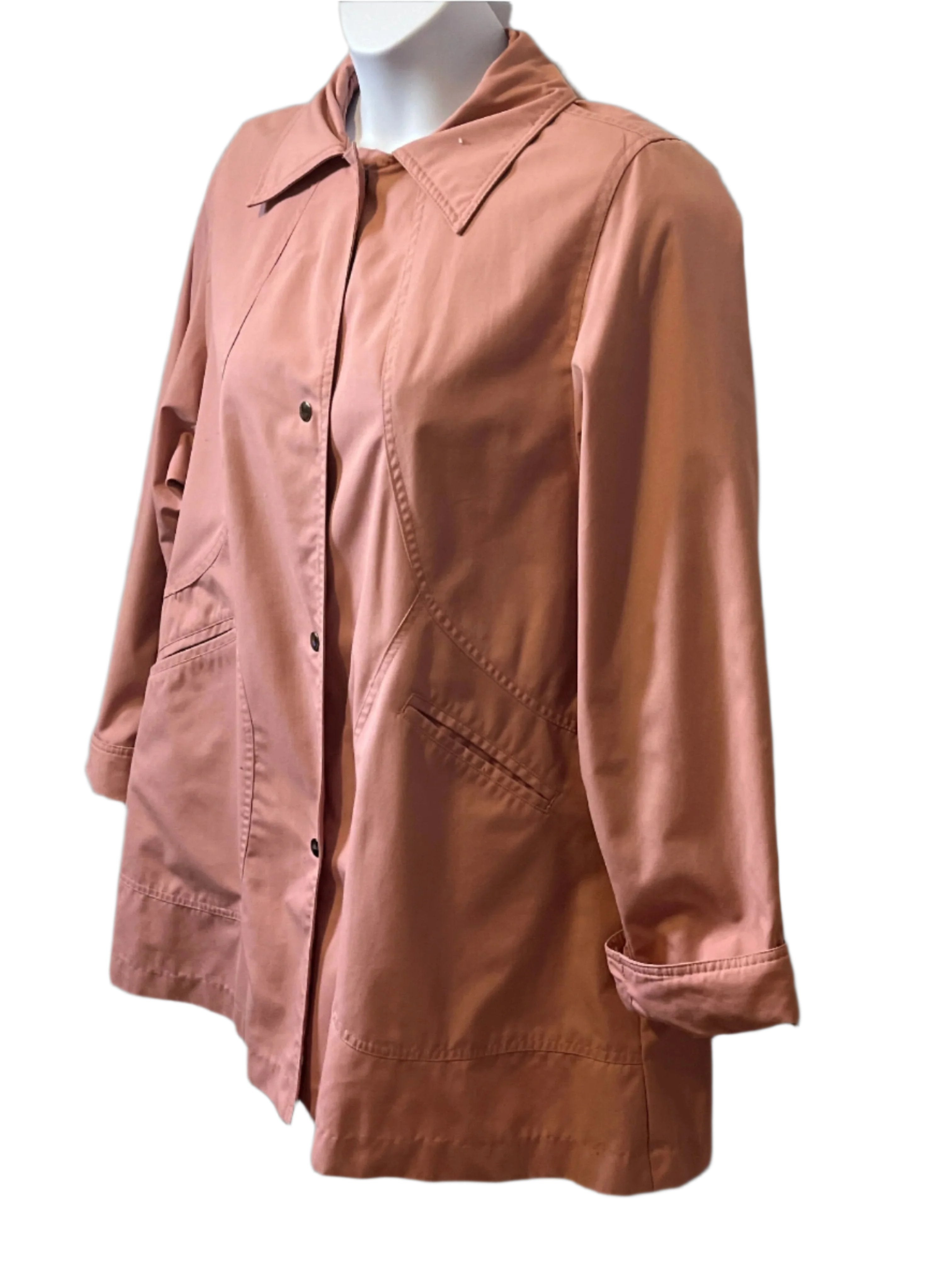 Pink Lined Jacket from Saxton Hall (Size 15/16)