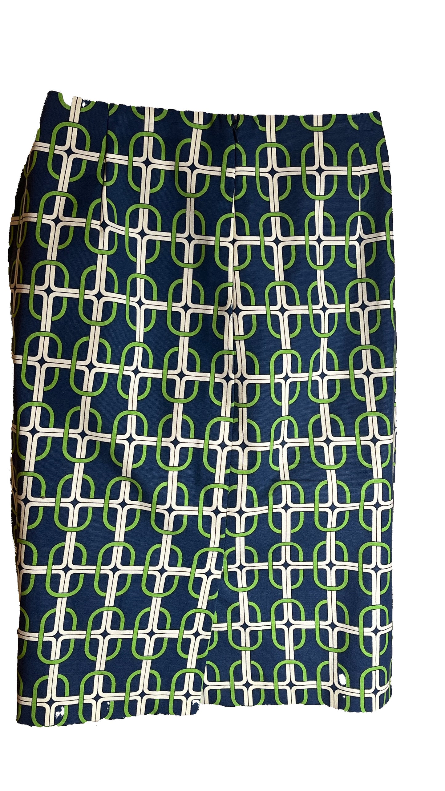 Talbots Multicolored Pencil skirt(green, blue, white) Size 12