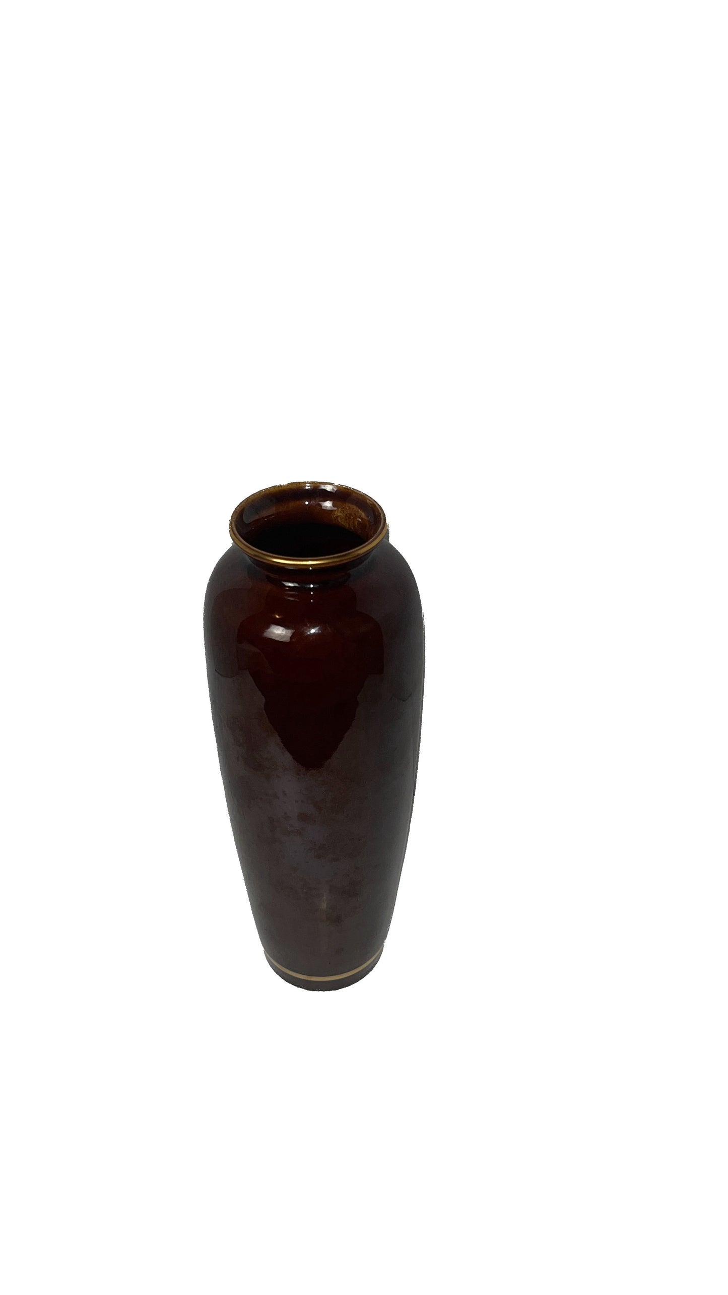 Japanese Brown Vase with beautiful Japanese Artistic Designs