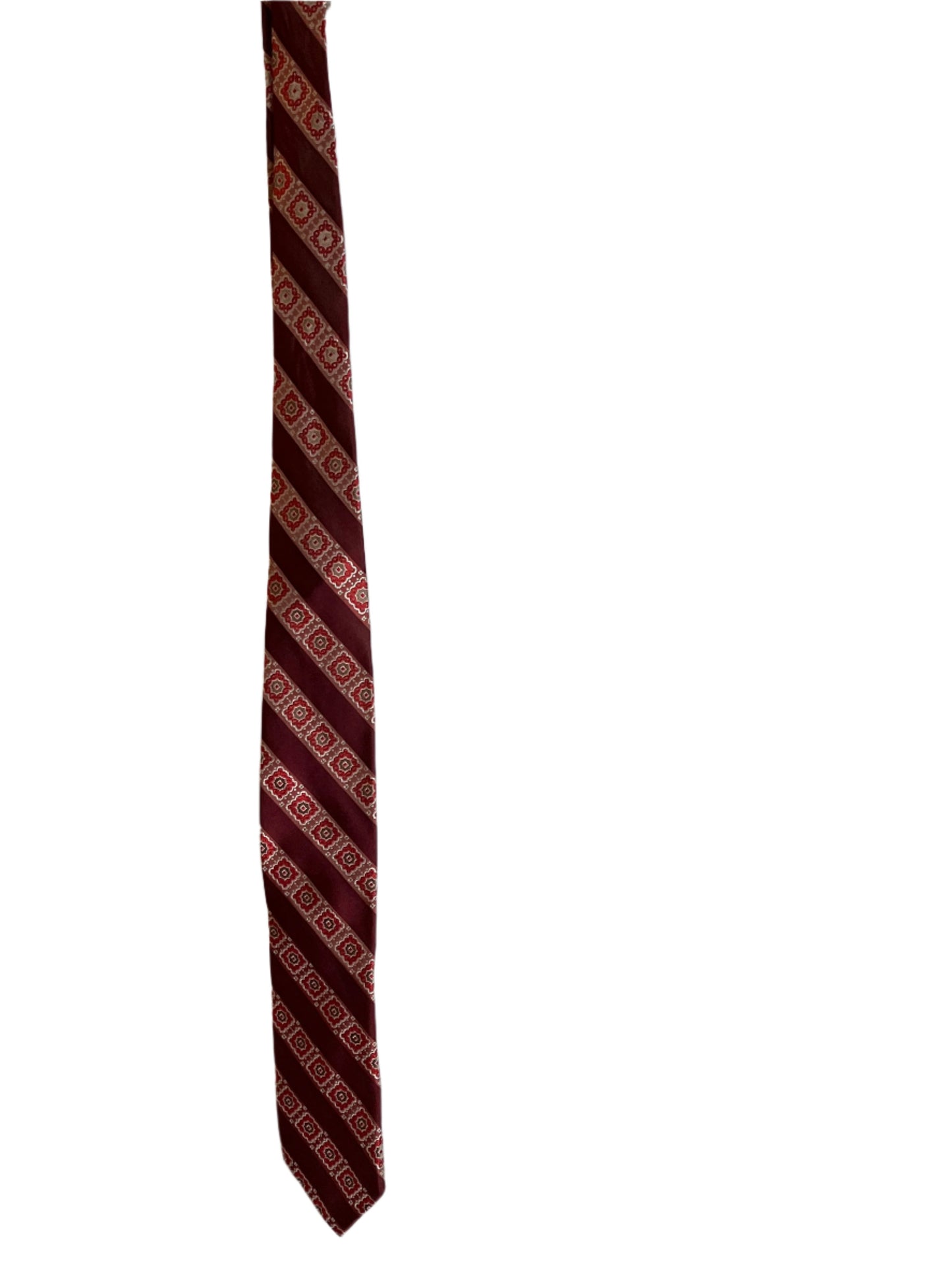 Paul Frederick Burgundy Necktie