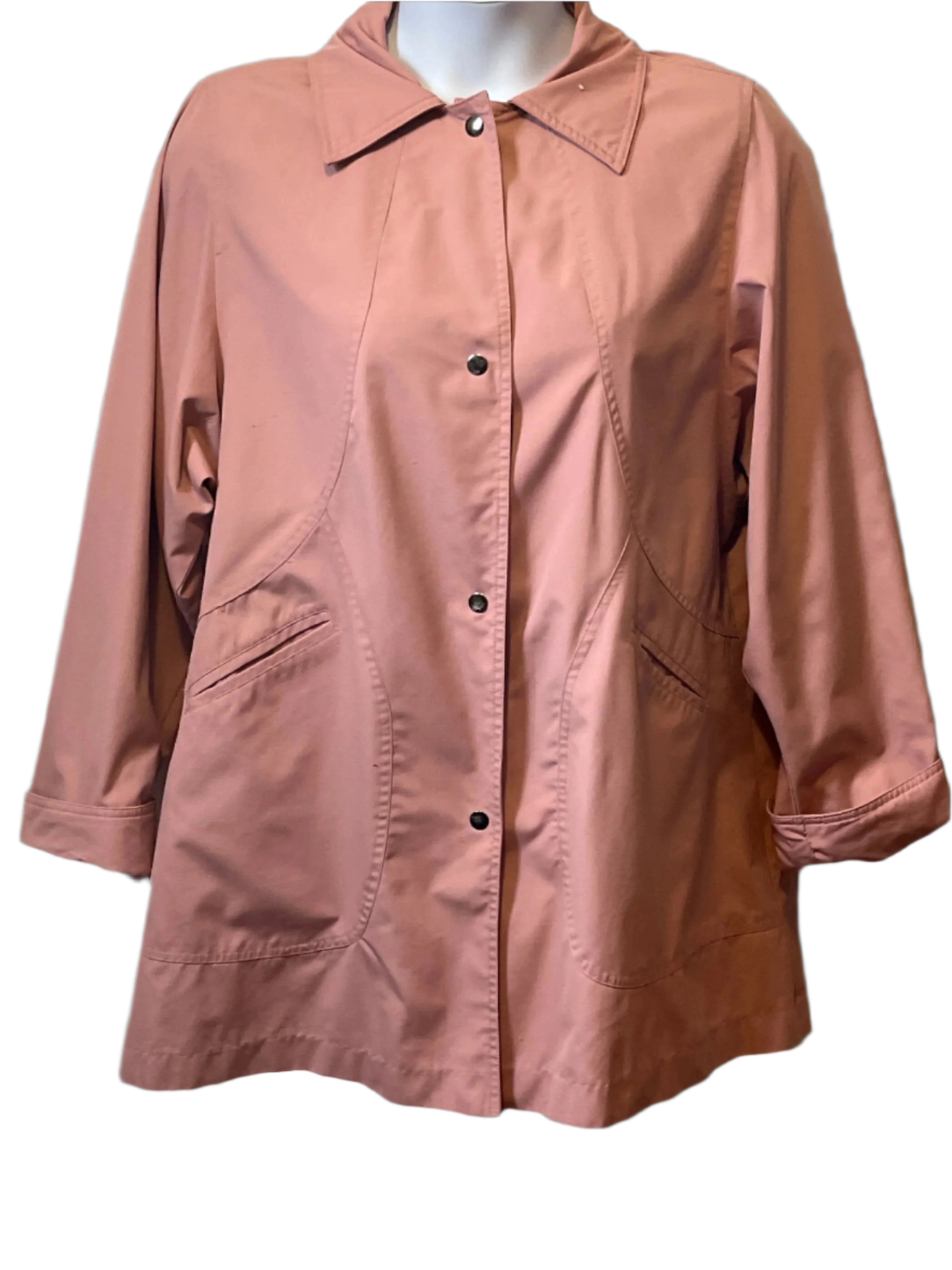 Pink Lined Jacket from Saxton Hall (Size 15/16)