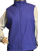 L.L. Bean Insulated Women’s Royal Blue vest with zippers(size Large)