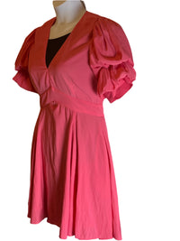 Stylish Fit and Flare Pink dress by 1.State (Size Medium)