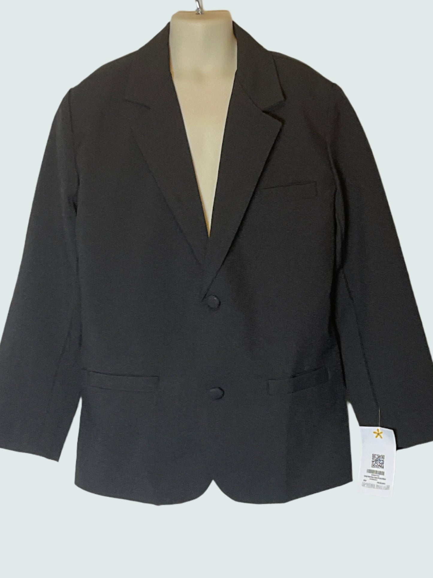 Spring Notion Boy’s Formal Black Suit Jacket-2 buttoned (Size 10)