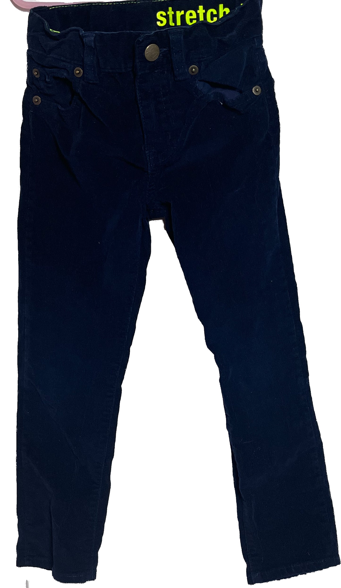 J Crew Stretch 5 (size 5) Kids corduroy style Navy Blue Trousers