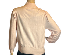 Coco Bleu( Medium)Pink Pull over Crew Neck Long Sleeves Sweater