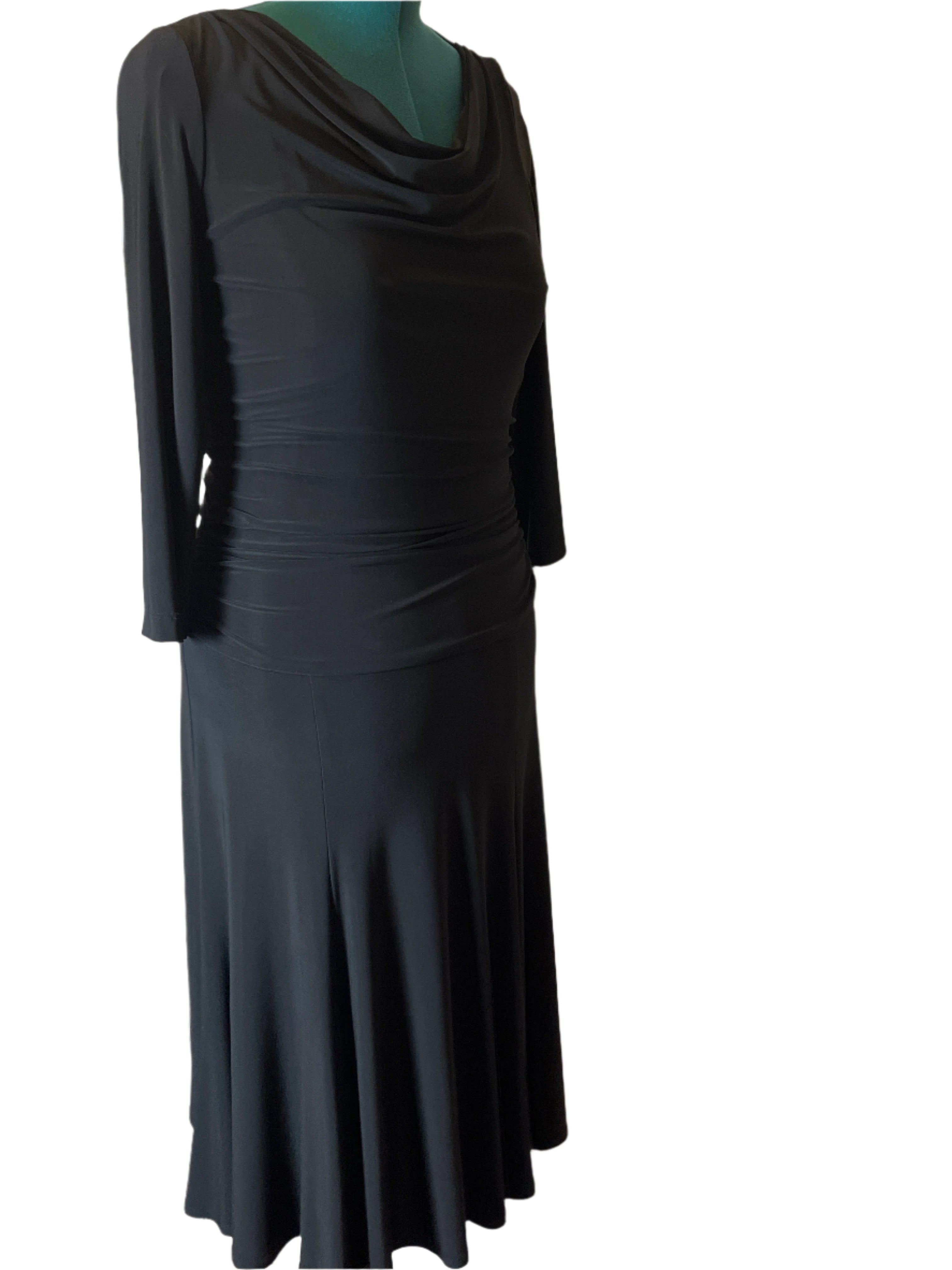 Jones New York A Line dress black dress style (Size 8)