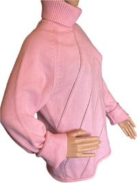 Croft & Barrow  Pulll Over Knitted Pink Sweater (Size XL Sweater)