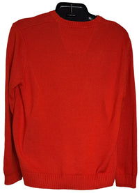 Nautica Men’s Red Pull Over Sweater (Size Large)