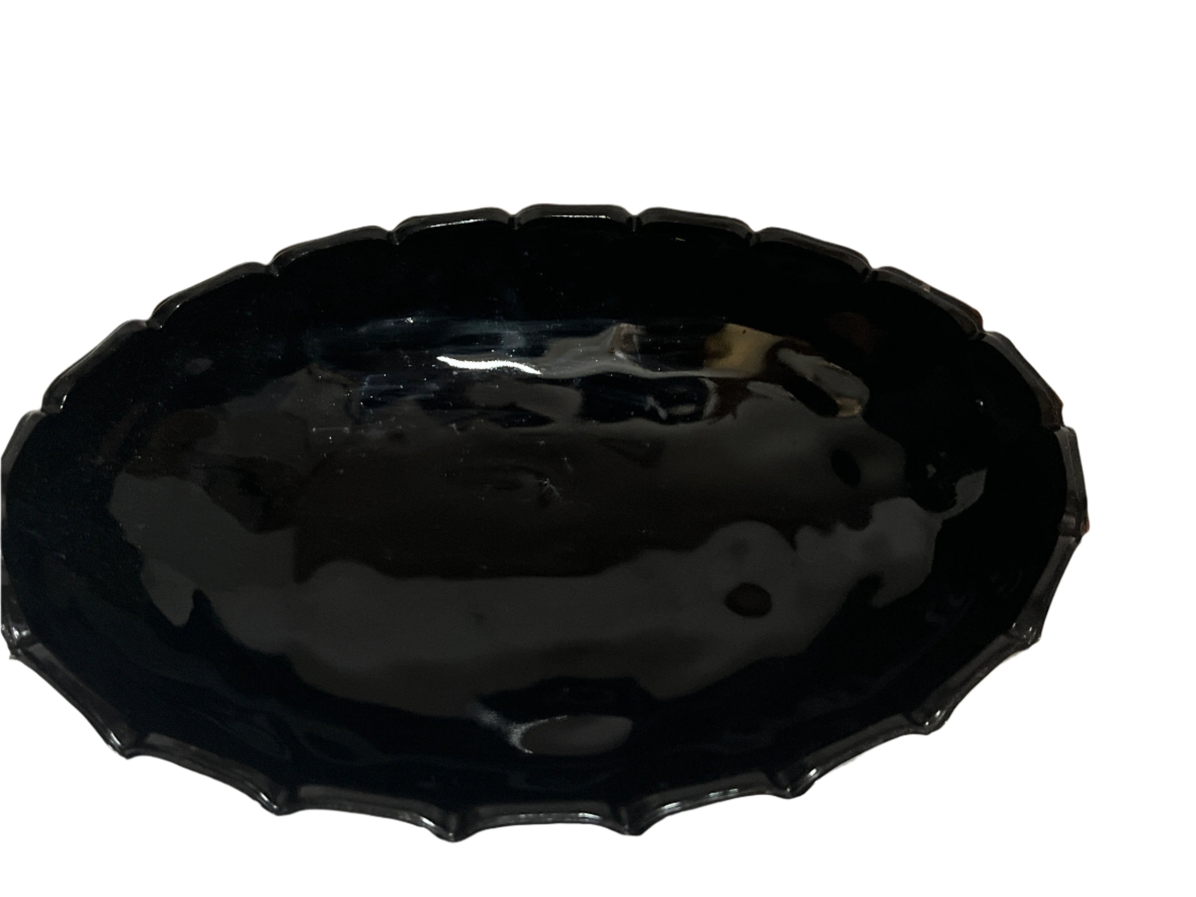 Black Elegant decor/Serving bowl