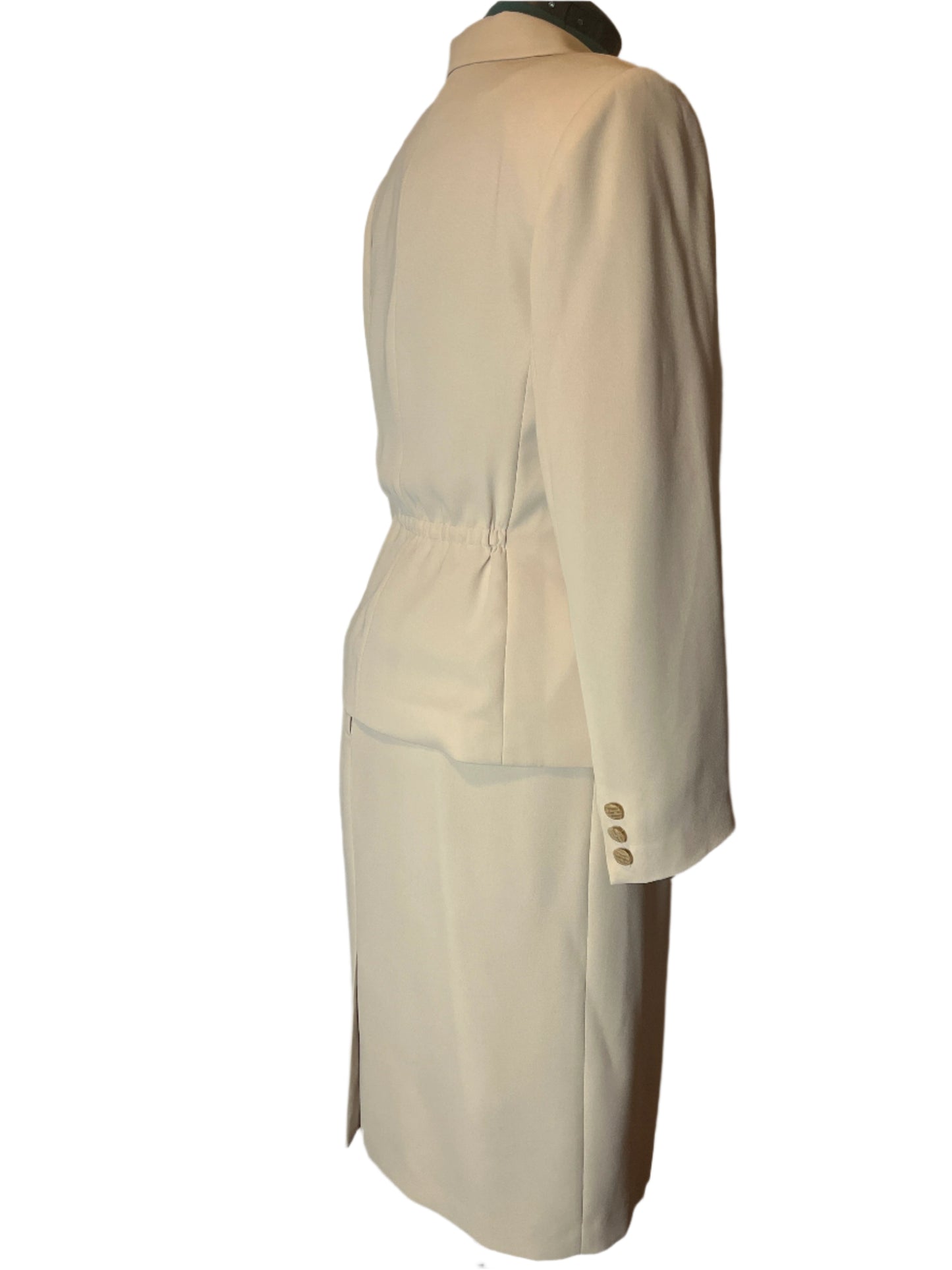 John Meyer Beige Skirt Suit(size 12)