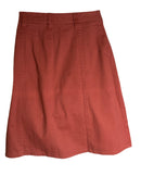 A line Burgundy Knee Length (size 6)skirt