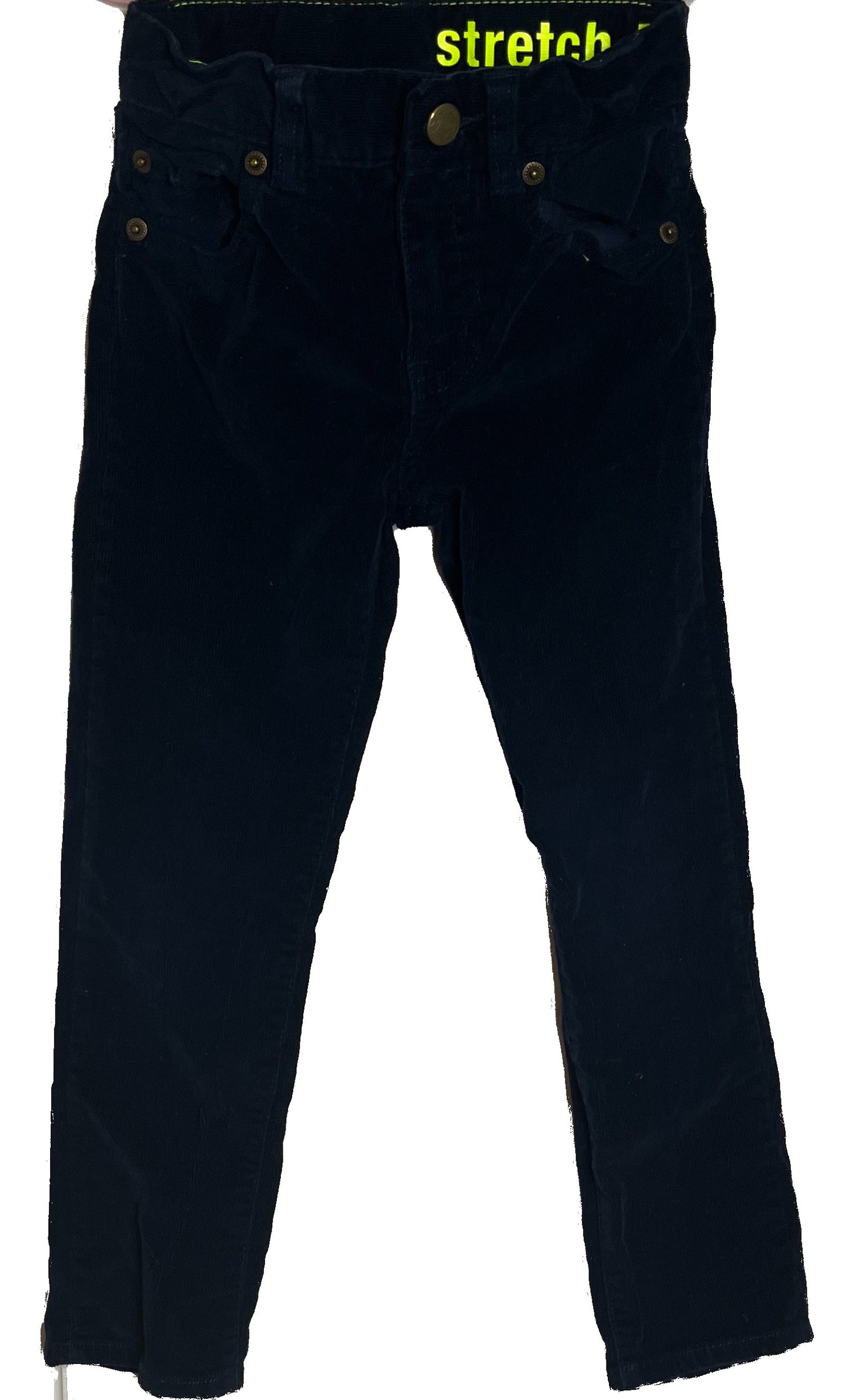 J Crew Stretch 5 (size 5) Kids corduroy style Navy Blue Trousers