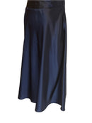 A New Day beautiful Navy Blue Soft Fit and Flare Skirt(size small)