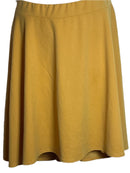 NY Invasion A Line Mustard/Yellow Plus size (2x) Skirt for Casual and Semi formal or work wear