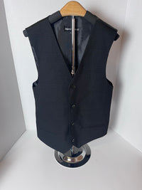 Black boy's suit vest by Cardinalli (Size 14)