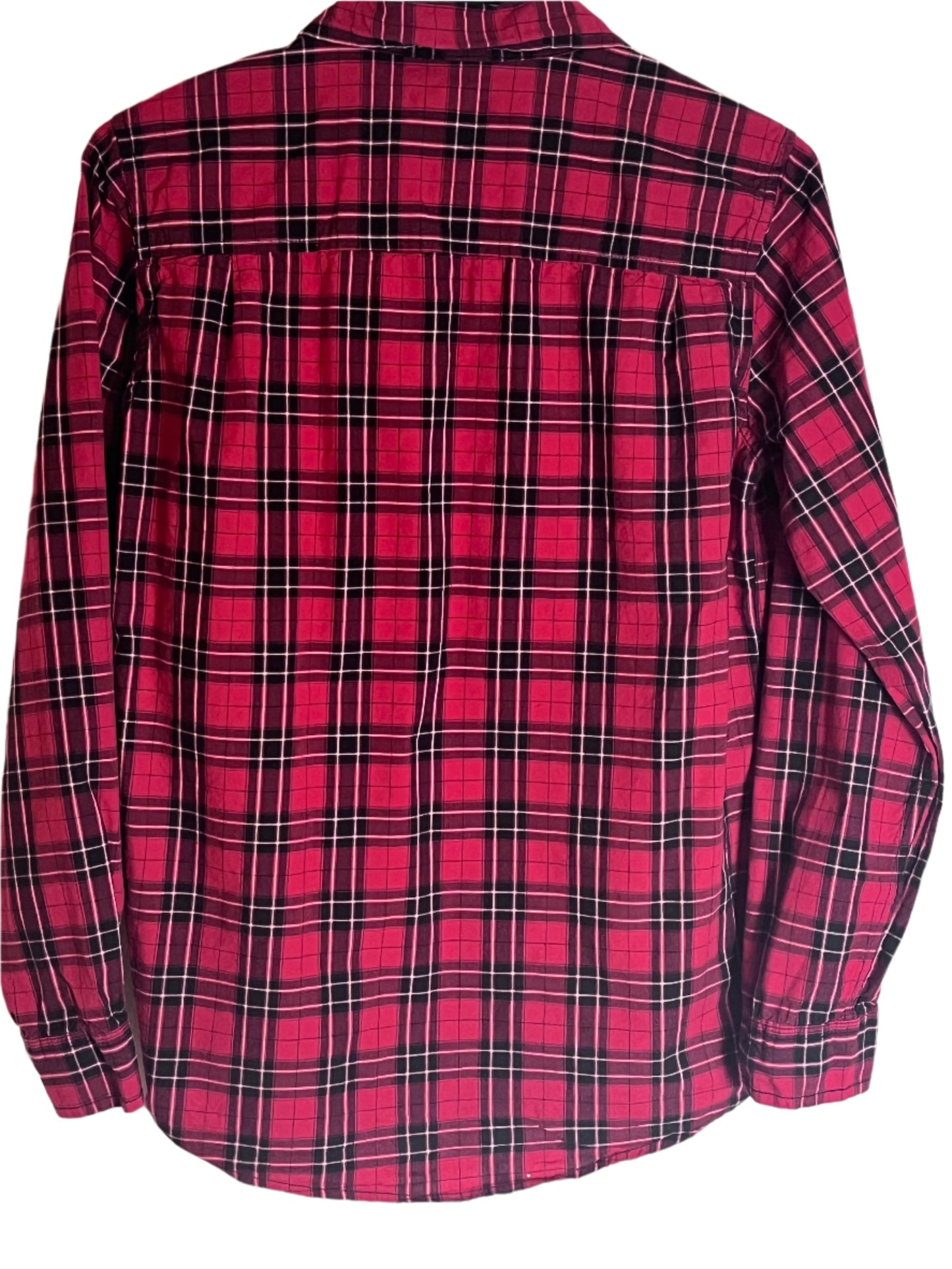 Place Red Plaid long sleeves buttoned boy's shirt (size 16)