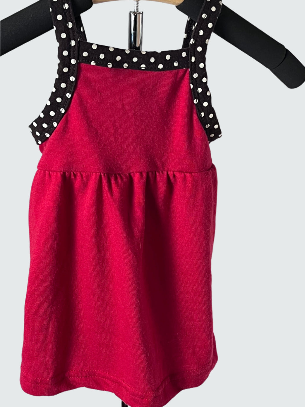 Little Lass Red/black dress (3-6mos.)