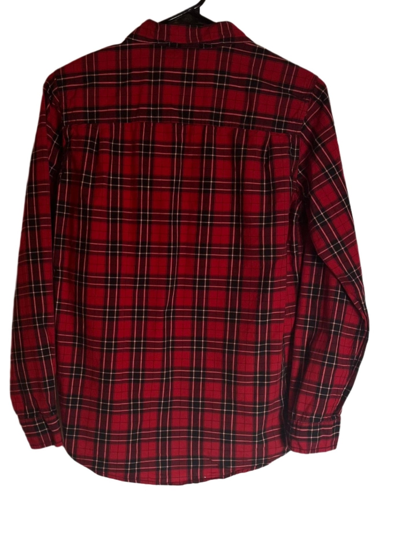 Place Red Plaid long sleeves buttoned boy's shirt (size 16)