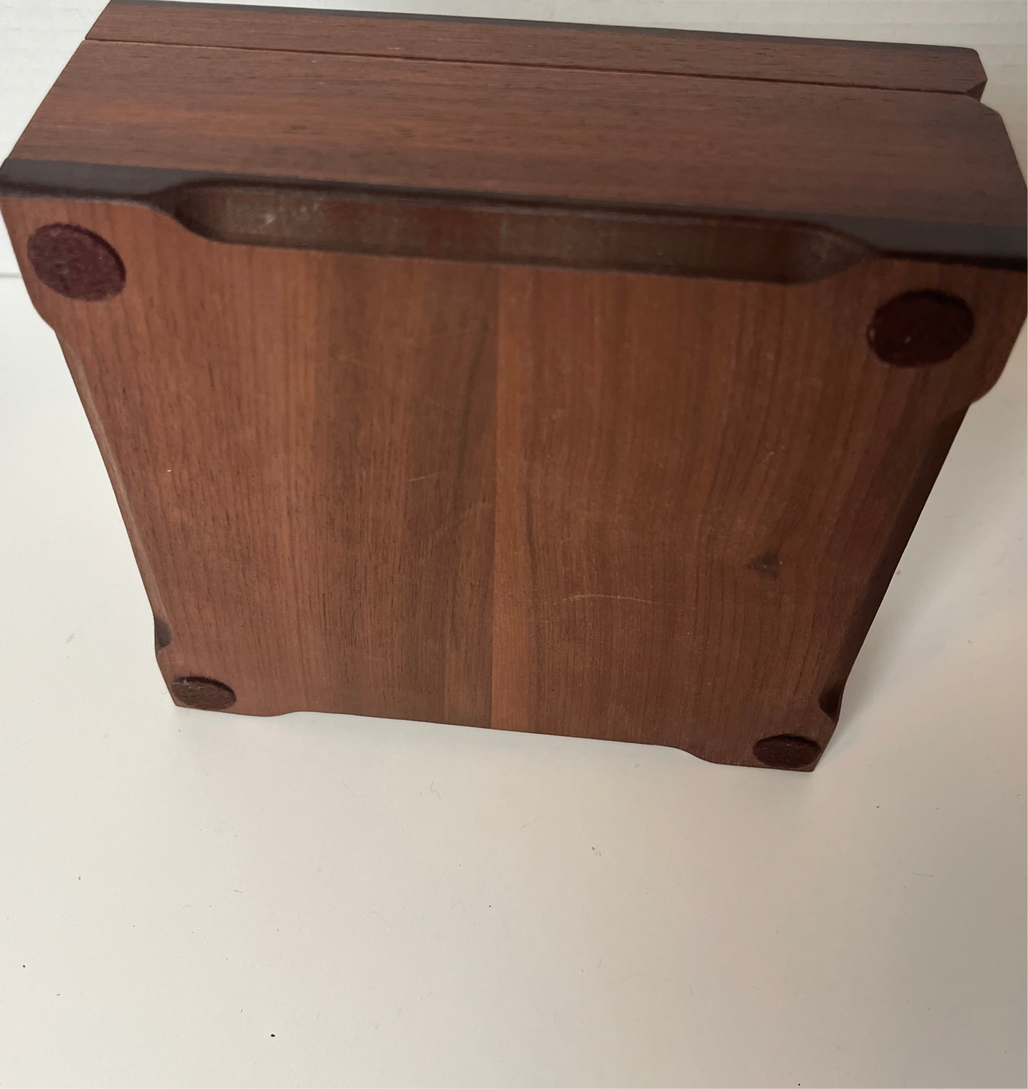 Wood storage box