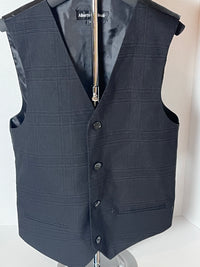 Black boy's suit vest by Cardinalli (Size 14)