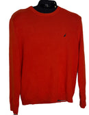 Nautica Men’s Red Pull Over Sweater (Size Large)