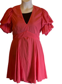 Stylish Fit and Flare Pink dress by 1.State (Size Medium)