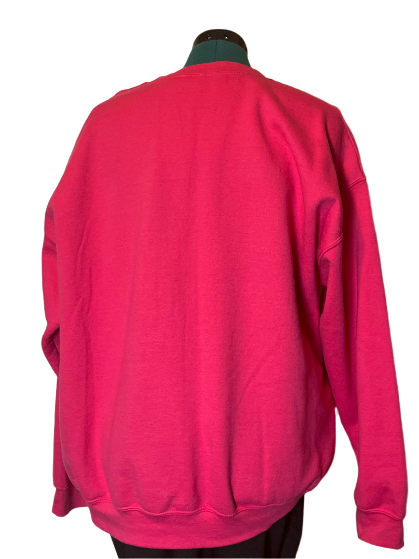 Sudadera XL rosa preciosa