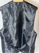 Black boy's suit vest by Cardinalli (Size 14)