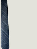 BDF Blue/Gray Striped Men’s Tie